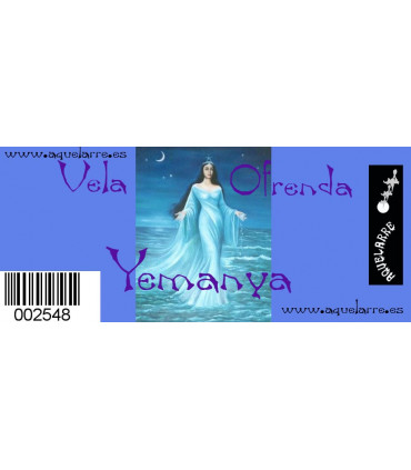 VELA OFRENDA YEMANYA