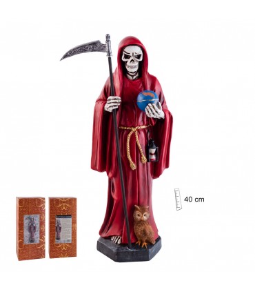 SANTA MUERTE ROJO 39 CM