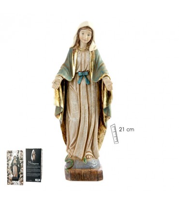VIRGEN MILAGROSA 21 CM