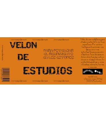 VELON DE ESTUDIOS