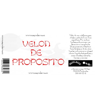 VELÓN DE PROPÓSITO