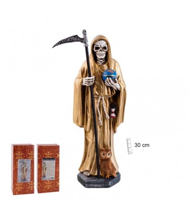 SANTA MUERTE DORADA 29 CM