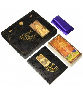 TAROT DE ORO (LIBRO+CARTAS+TAPETE)