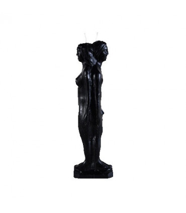 VELA PAREJA SEPARACION NEGRA