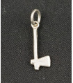 COLGANTE HACHA PLATA