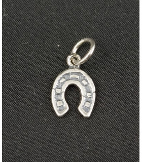COLGANTE HERRADURA PLATA