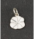 COLGANTE TREBOL PLATA