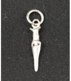 COLGANTE PUÑAL PLATA