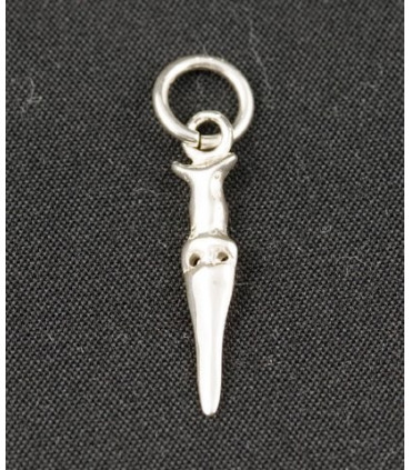 COLGANTE PUÑAL PLATA