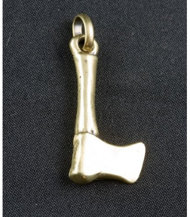 COLGANTE HACHA BRONCE