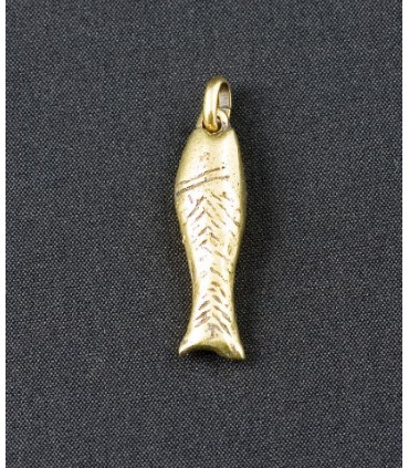 COLGANTE PEZ BRONCE