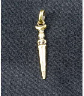 COLGANTE PUÑAL BRONCE