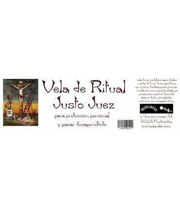 VELA RITUAL JUSTO JUEZ