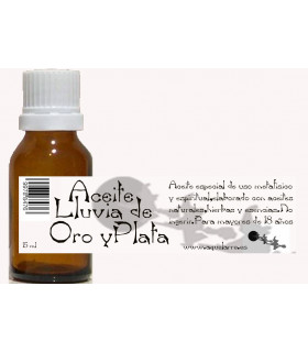 ACEITE DE LLUVIA DE ORO Y PLATA